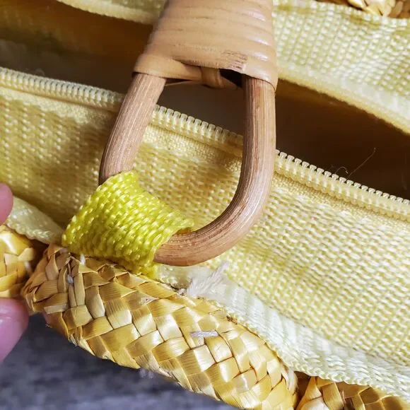 Per una Heart Straw Handbag - Picture 12 of 16